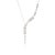 Luxurious 5.54 Carat Diamond Y-Drop Necklace in 14k White Gold 17 Inches For Sale - Image 4 of 14
