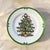 MCM Georges Briard Yule Tide 10.25” Dinner Plates Vintage Christmas Tree Plates - Set of 7 For Sale - Image 4 of 11
