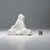This abstract sculpture in Carrara marble was sculpted ‘en taille directe’ by the Belgian artist Jan Keustermans. The...