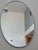Large Vintage Oval Mirror, Italy, 1970s For Sale - Image 6 of 6