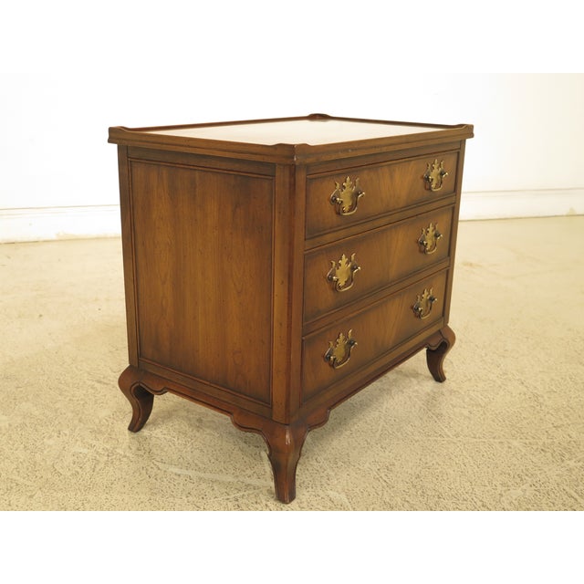 Hekman Country French 3 Drawer Walnut Occasional Chest Chairish