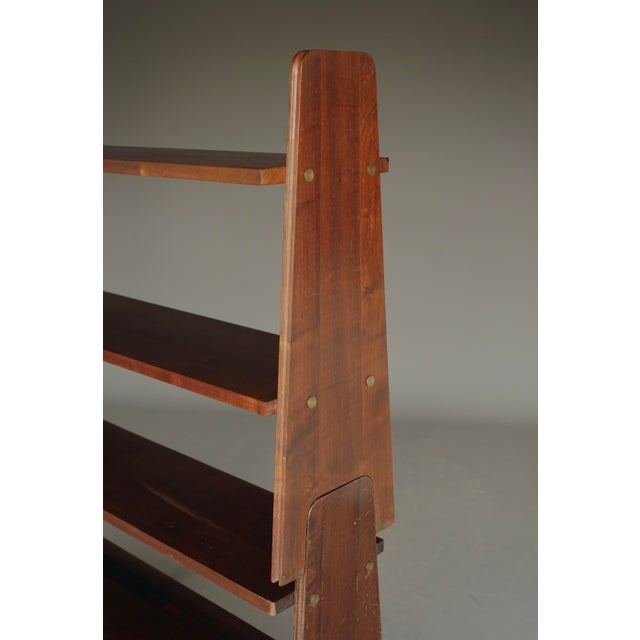 Mid-Century Freestanding Stackable Book Shelves, 1950s, Set of 2 For Sale - Image 6 of 18