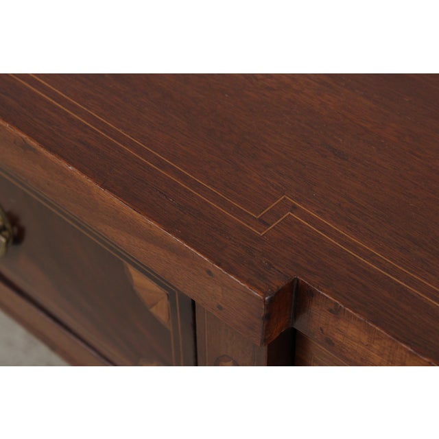 Antique 18th Century George III Mahogany Inlaid Sideboard Server For Sale - Image 15 of 18