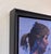 A Candid Moment by Calvin Lai | Oil on canvas and wood panel Profile portrait of a woman. For Sale - Image 4 of 5