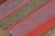 1950s Vintage Peruvian Square Kilim, Vibrant Polychromatic Stripes - Rug & Kilim For Sale - Image 5 of 7