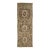 Antique Karabaugh Handmade Designed Wool Runner in Brown For Sale
