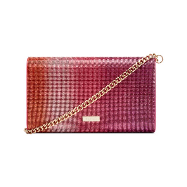 Rafe Candy Envelope Clutch in Fuchsia Ombre For Sale - Image 4 of 7