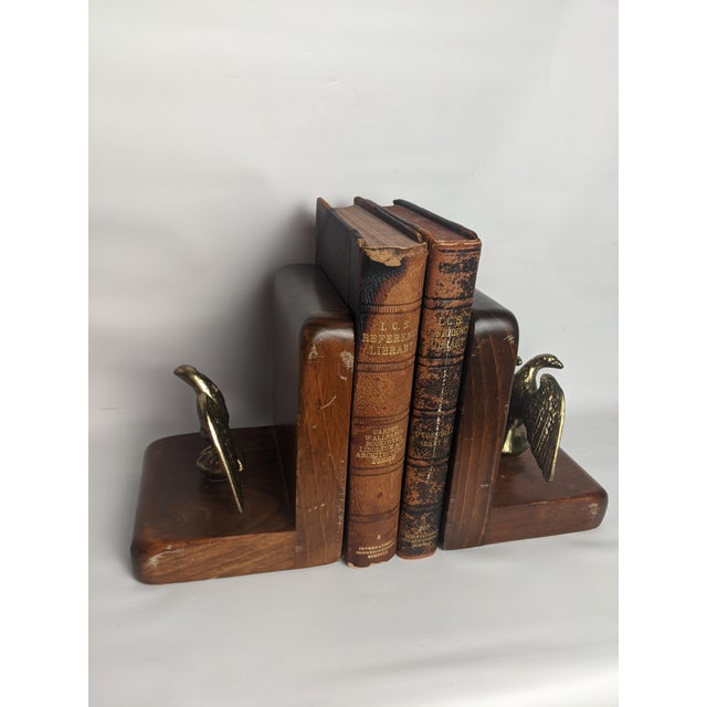 American Antique i.c.s. Reference Library Books – Brown & Black Leather-Bound Design Volumes, Pair For Sale - Image 3 of 10