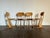 Vintage 1960's Mid Century Beechwood Dining Chairs For Sale - Image 12 of 18