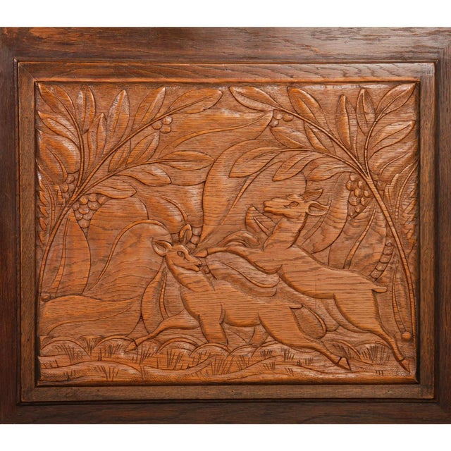 1940s French Brown Oak Sideboard, 1940s For Sale - Image 5 of 9