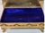 Vintage Large Brass Hinged Violin Storage Box For Sale In Atlanta - Image 6 of 12