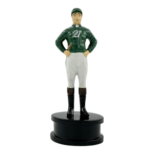 Mid 20th Century The 21 Club Nyc Restaurant Standing Equestrian Jockey Bottle Opener