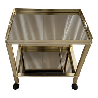 1970s Mb Italian Mid-Century Bar Cart For Sale
