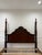 Thomasville King Size Mahogany Cherry Four Poster Bed For Sale - Image 11 of 12