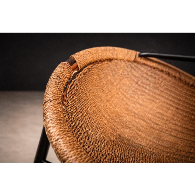 Wood Brazilian Mid-Century Modern Wicker Chair, Daniel R. Johnson, 1950s - Lot 459-585 For Sale - Image 7 of 11