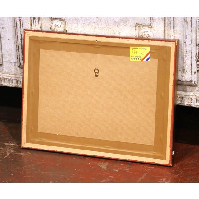 Early 20th Century French Arc De Triomphe Oil Painting in Gilt Frame For Sale - Image 9 of 9