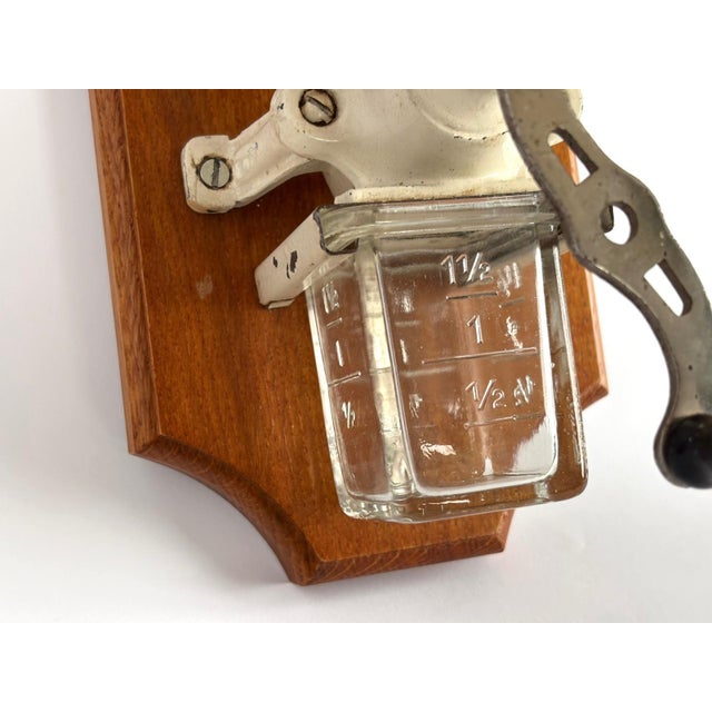 Antique Wall-Mounted Coffee Grinder from Mill Pede Kitchen, 1920s For Sale - Image 9 of 10