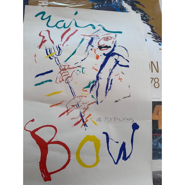 1970s Original Willem De Kooning’s Rainbow – Thelonious Monk, Devil at the Keyboard Poster For Sale - Image 11 of 12
