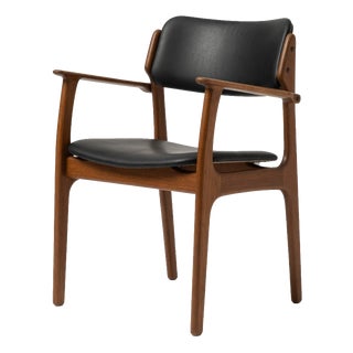 Rosewood Model 50 Captain's Chair by Erik Buch for Oddense Maskinsnedkeri / O.D. Møbler, 1960s For Sale