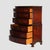 Floral Painted Chinese Chippendale Mahogany Six Drawer Highboy Chest C1920 For Sale - Image 13 of 18