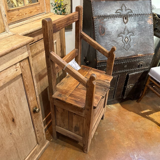 English Welsh Salt Chair For Sale - Image 3 of 7