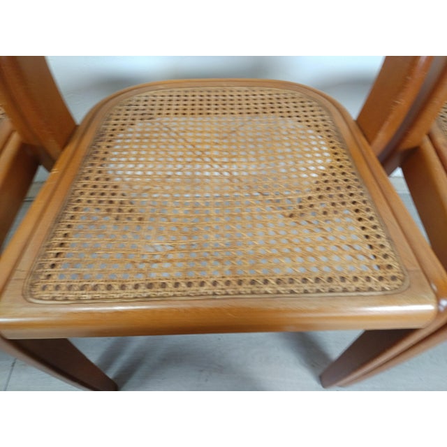 Gondola Chairs from Baumann, 1980s, Set of 4 For Sale - Image 9 of 18