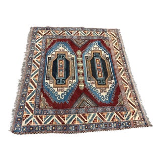 5ft 1in X 5ft 8in Armenian Traditional Artsakh Area Rug For Sale
