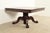 R. J. Horner & Co. R. J. Horner Antique Victorian Carved Mahogany Split Pedestal Extension Dining Table With Lion Paw Feet, Newly Refinished For Sale - Image 4 of 13