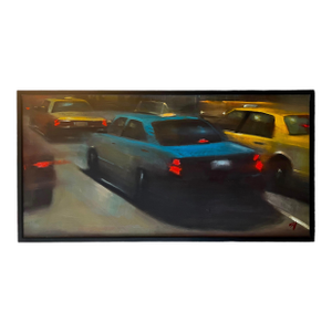 Suong YangchareonLarge Suong Yangchareon Thai American Photorealist LA California Street Painting