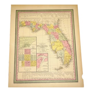 Original Antique Map of Florida,(USA), C.1800 For Sale