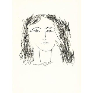 1985 Picasso Heliogravure 5 to a Lady Who Had Her Ankle Bled Reproduction For Sale