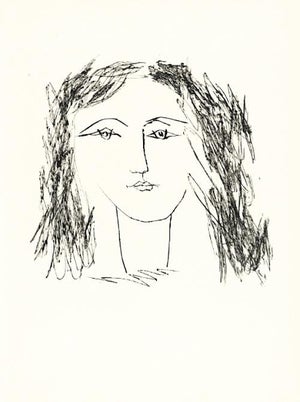 1985 Picasso Heliogravure 5 to a Lady Who Had Her Ankle Bled Reproduction