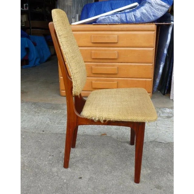 Helge Vestergaard Jensen Danish Modern Rosewood Dining Chairs - Set of 6 For Sale - Image 9 of 11