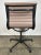 Mid-Century Modern Eames Aluminum Group Leather Swivel Side Chair For Sale - Image 3 of 10