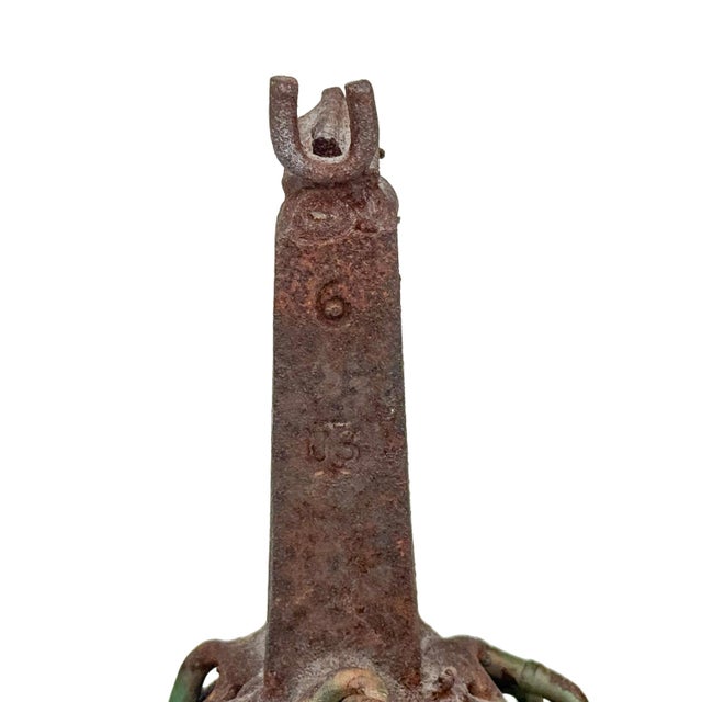 Brown Vintage Brutalist Metal Llama Sculpture | Signed Robert Cumpston | Late 20th Century For Sale - Image 8 of 11