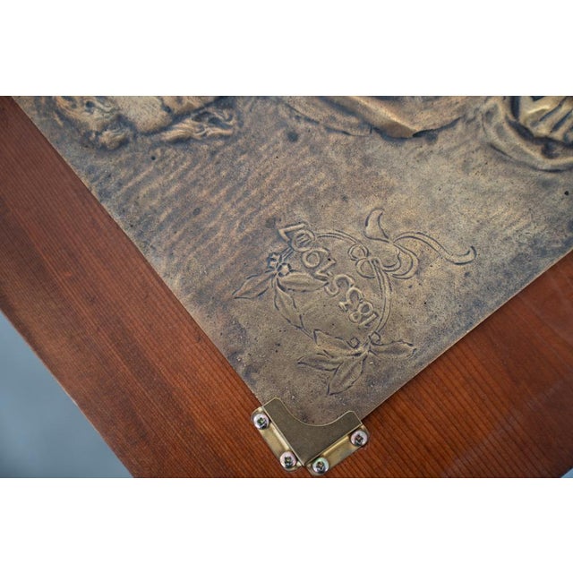 Bronze Cast in Bas-Relief by Joshua Carducci, 1835 For Sale - Image 14 of 16