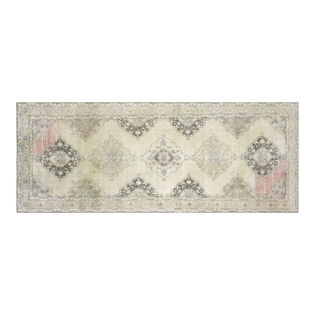 1960s Turkish Oushak Rug For Sale