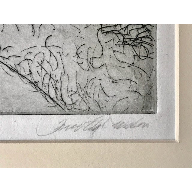 Printmaking Materials Vintage Original Signed Etching “Two Hands” Artists Proof For Sale - Image 7 of 8