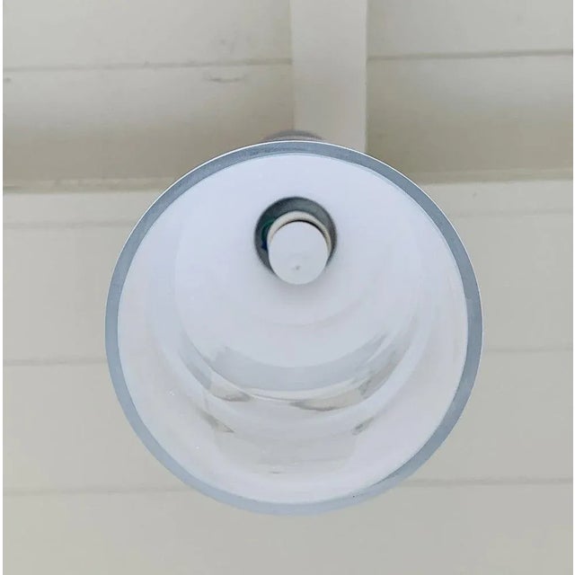 Murano Style Cylinder Pendant Light For Sale - Image 9 of 13