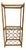 Mid 20th Century Rattan Shelving Unit With Wine Rack For Sale