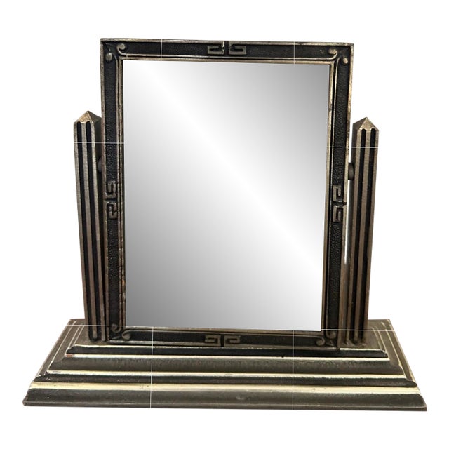 Art Deco Wooden Swing Picture Frame, 5 X 7 For Sale