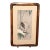 Late 20th Century Japanese Woodblock Prints Yoshimoto Gesso Bird Bamboo Snow Framed - Set of 2 For Sale