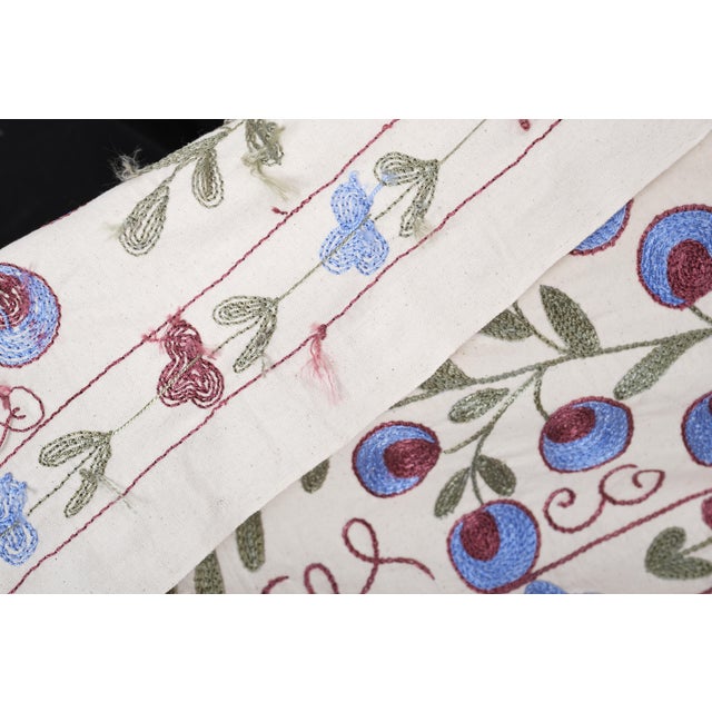 Animal Pictorial Suzani Table Runner For Sale - Image 10 of 10