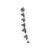 Gray Vintage Necklace by the Line Vautrin Studio, 1960 For Sale - Image 8 of 11