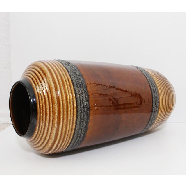 Mid-Century Floor Vase from Scheurich Keramik, West Germany, 1960 For Sale - Image 4 of 9