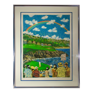 Guy Buffet The Fifth Hole (Kapalua Resort Hawaii) C.1985 Reproduction Print