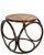 Thonet Mid 20th Century Bentwood and Cane Stool Ottoman Att. To Thonet For Sale - Image 4 of 7