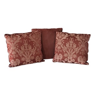 Damascus Cushions, 1970s, Set of 3 For Sale