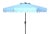 Not Yet Made - Made To Order Venice Single Scallop 9ft Crank Outdoor Push Button Tilt Umbrella - Baby Blue For Sale - Image 5 of 5