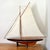 Large Vintage Coastal Scale Model of Sail Boat For Sale - Image 12 of 12